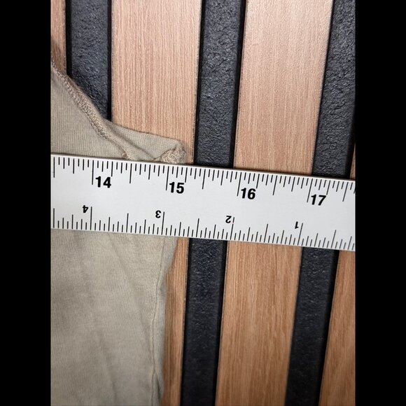 Soul Cycle Tank Top Medium Womens Beige Gray Ombre Scoop Neck Cycling - Picture 4 of 7